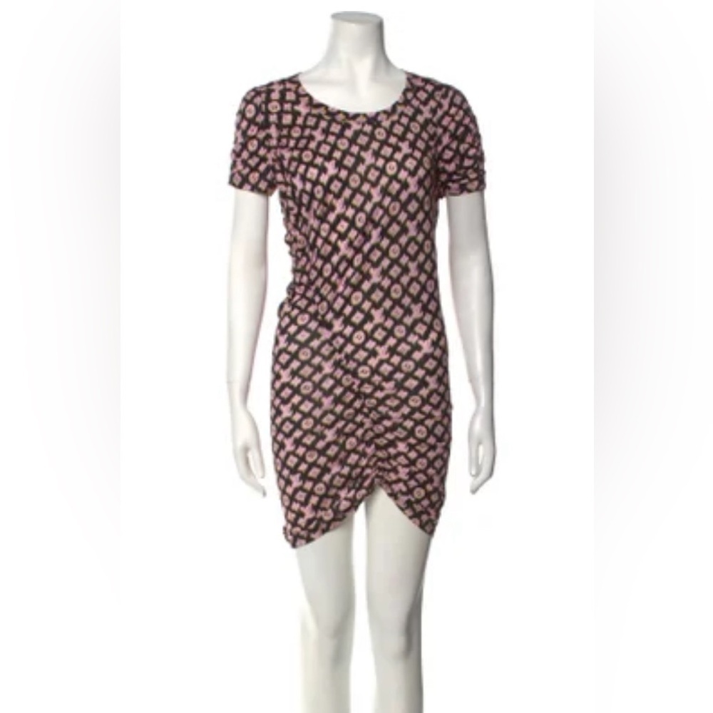 2011 Louis Vuitton x Marc Jacobs Blurred Monogram Dress